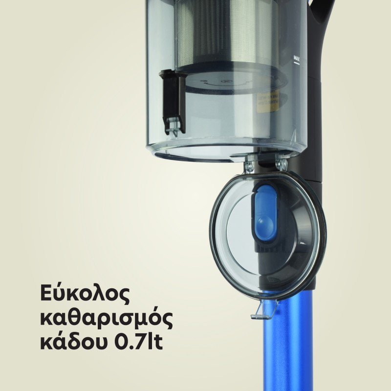 IQ STORM MAX VC-998 Επαναφορτιζόμενη Σκούπα Στικ & Χειρός 37V IQ STORM MAX VC-998 Επαναφορτιζόμενη Σκούπα Στικ & Χειρός 37V